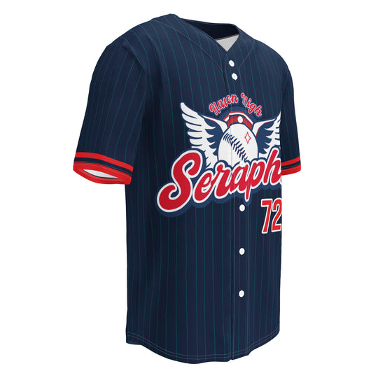 Haven High Seraphs Coach's Baseball Jersey: The War Scrolls Collection