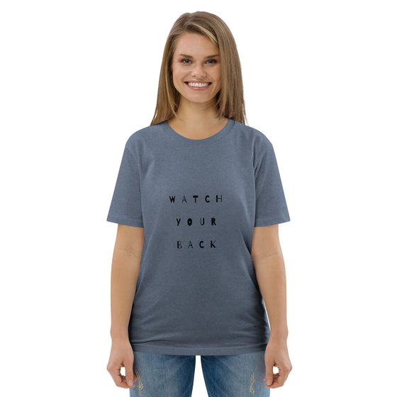 Watch Your Back - Women's organic cotton t-shirt - The Seaside Murders Collection