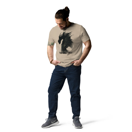 Morning Face - Men's organic cotton t-shirt - The War Scrolls Collaboration