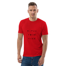  Watch Your Back - Men's organic cotton t-shirt - The Seaside Murders Collection