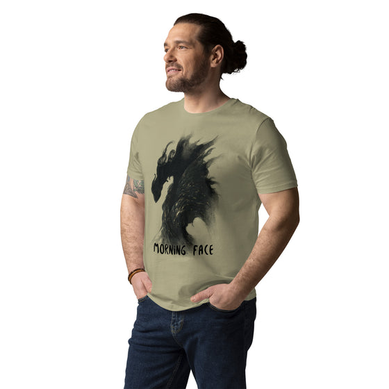 Morning Face - Men's organic cotton t-shirt - The War Scrolls Collaboration