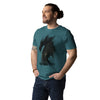 Morning Face - Men's organic cotton t-shirt - The War Scrolls Collaboration