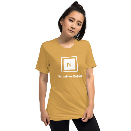 What's Your Story? - Women's Short sleeve t-shirt - The Narrative Retail Collaboration