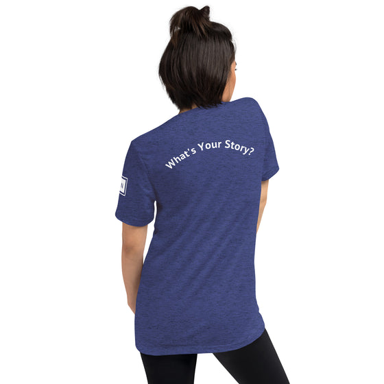 What's Your Story? - Women's Short sleeve t-shirt - The Narrative Retail Collaboration