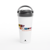 Pop Culture meets Mainstream - Stainless Steel Travel Mug - The Zerval Collaboration
