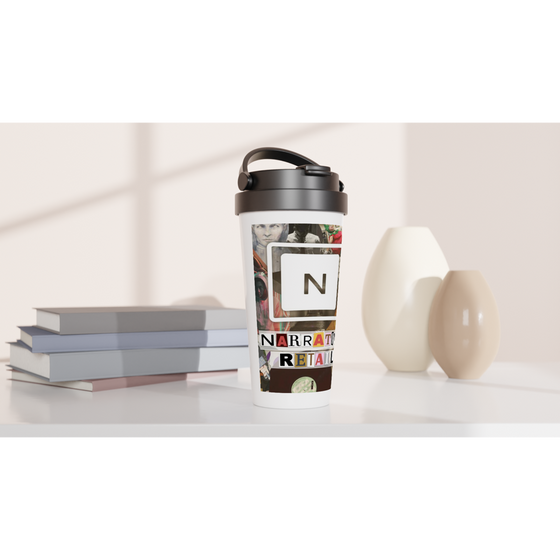 NARRATIVE RETAIL - Stainless Steel Travel Mug - The Zerval Collaboration