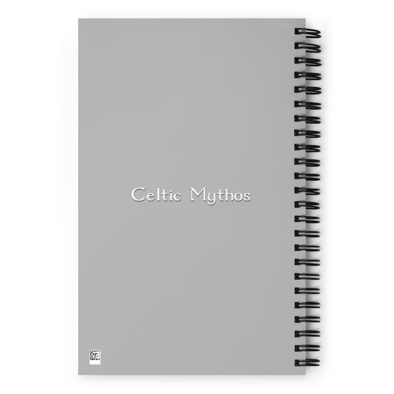 Grey notebook with a mystical obsidian dagger. White text says FIGHT FOR YOUR DESTINY.