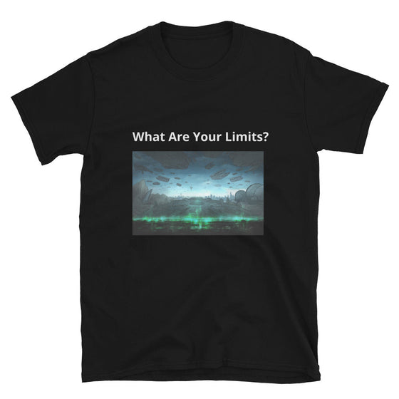What are your Limits? - Luxury Comfort Short-Sleeve Men's T-Shirt - The Freefall Collaboration